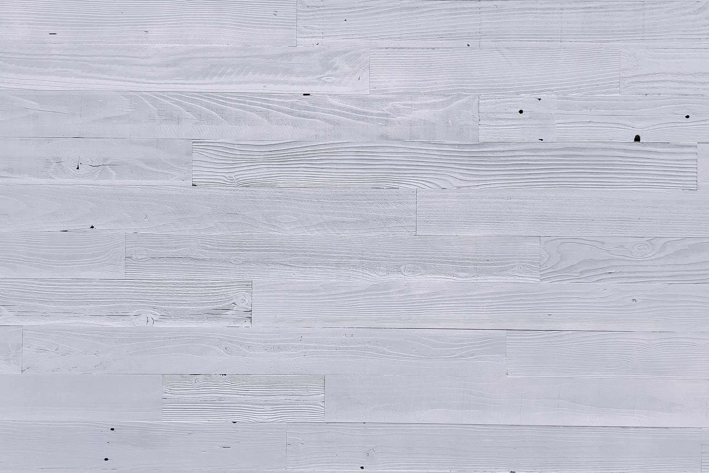 Good Neighbor Blanco white washed vintage paneling planking sustainable wood WD Walls