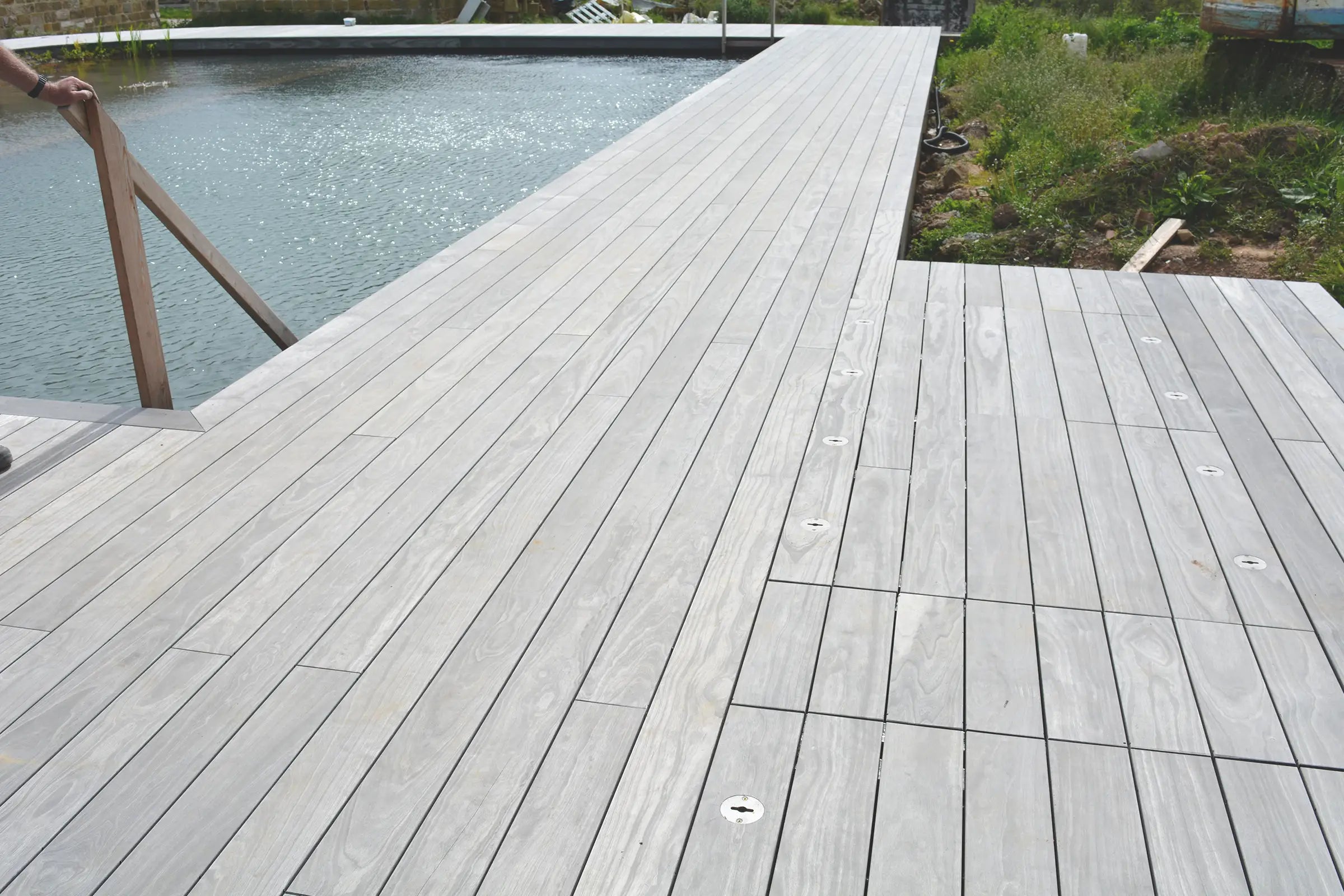 Accoya Grey- Wood Decking