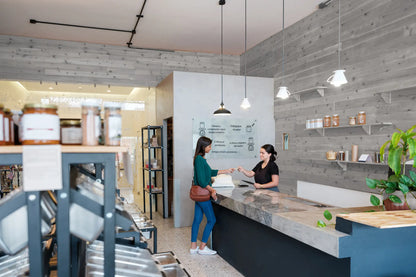 Earl Grey Sustainable Wood Cladding and Paneling Interior Decor 4