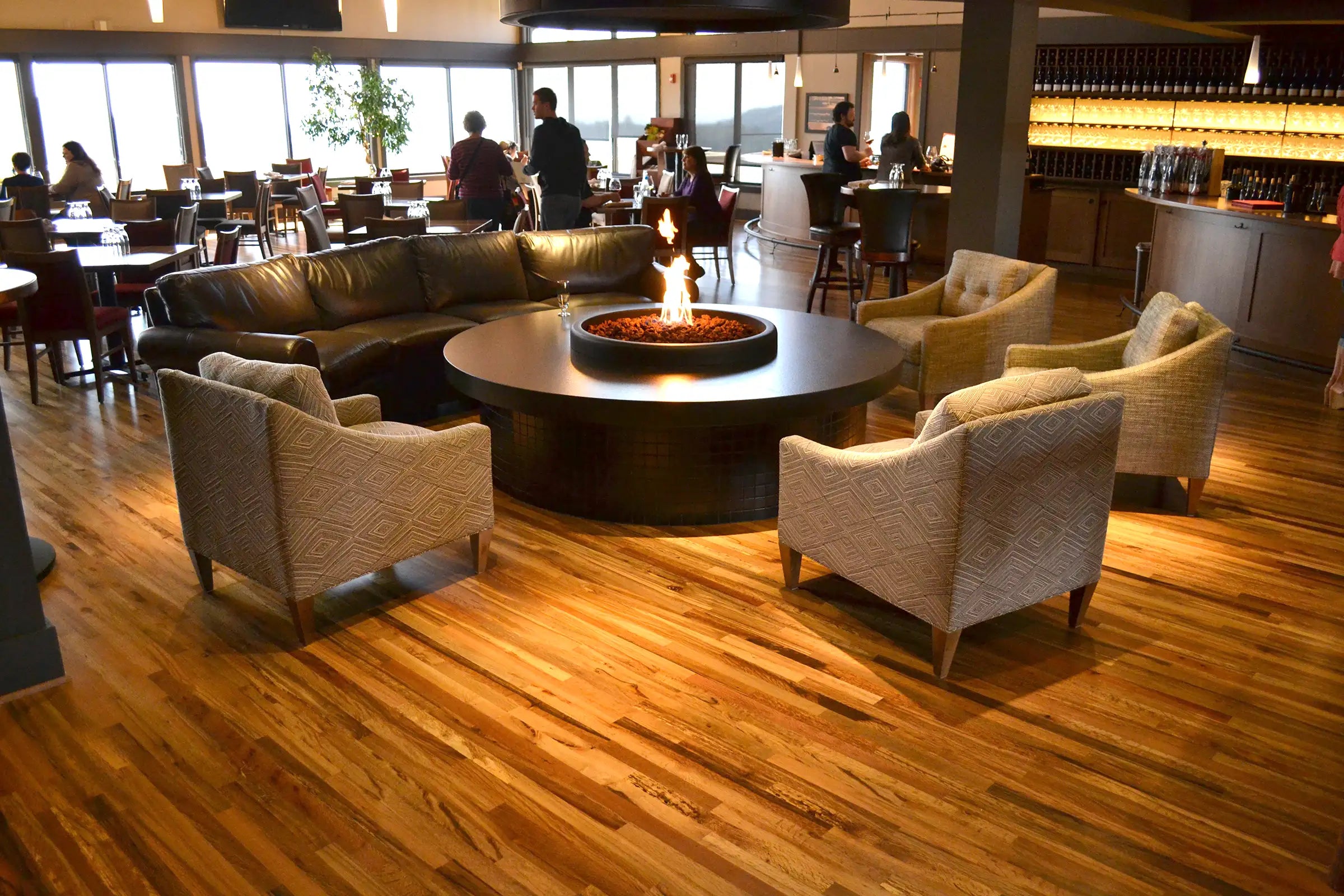 Fishtail Oak Reclaimed Wood Wood Cladding and Paneling Interior Decor 8