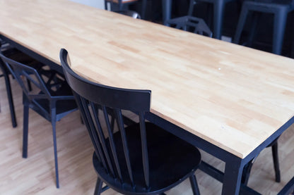 Hard Maple Restaurant Tables With Chemical Resistant Finish 4
