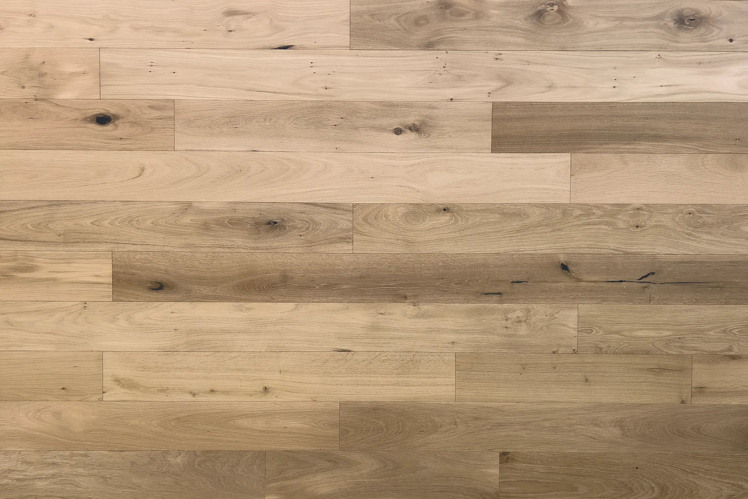 Loire White Oak sustainable wood planks flooring accent wall by WD Walls