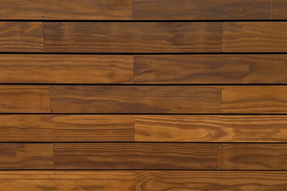 Therma clad exterior external multicolor sustainable wood planking accent wall from WD Walls