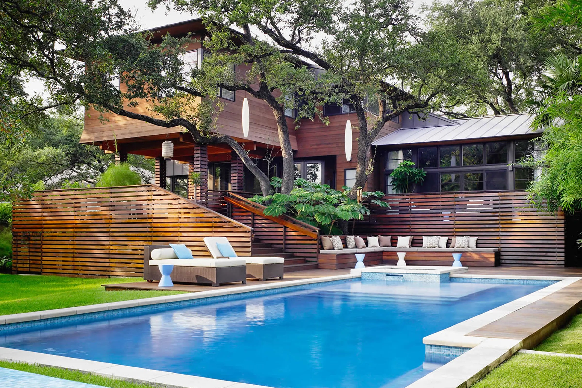 Thermo Clad Exterior Wood Rain Screen Thermally Modified Wood FSC Certified 9
